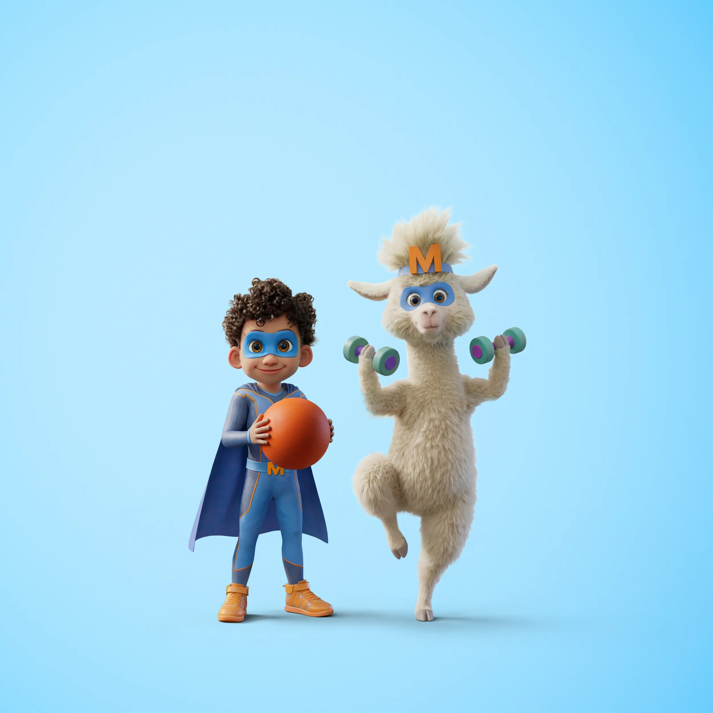 Mimigs: Mike e Melba mentre fanno sport